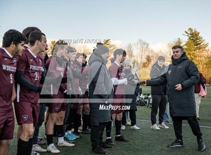 Thumbnail 1 in Worcester Academy vs. Milton Academy (NEPSAC Class A Final) photogallery.