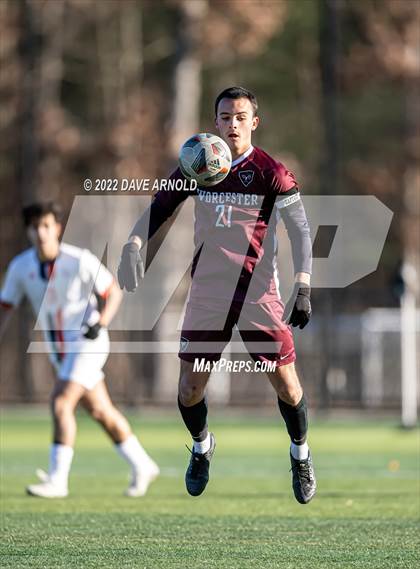 Thumbnail 3 in Worcester Academy vs. Milton Academy (NEPSAC Class A Final) photogallery.