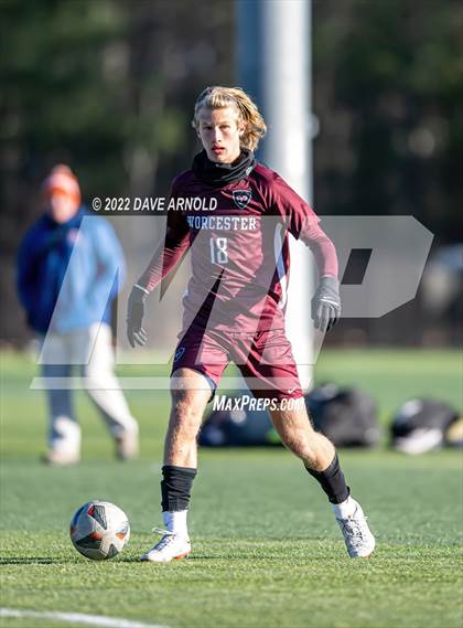 Thumbnail 2 in Worcester Academy vs. Milton Academy (NEPSAC Class A Final) photogallery.