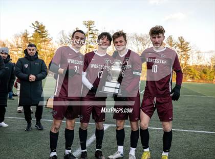 Thumbnail 1 in Worcester Academy vs. Milton Academy (NEPSAC Class A Final) photogallery.