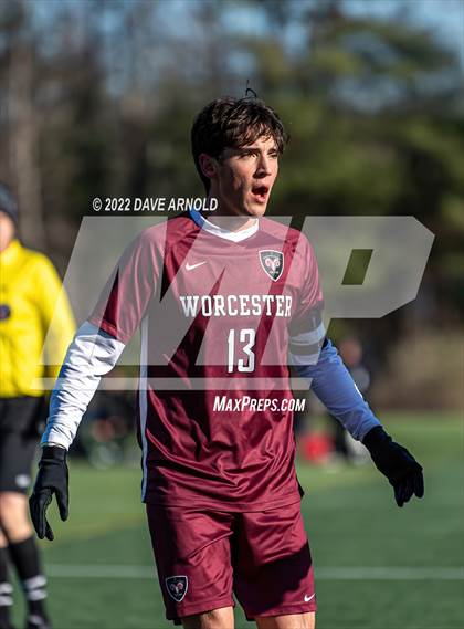 Thumbnail 3 in Worcester Academy vs. Milton Academy (NEPSAC Class A Final) photogallery.