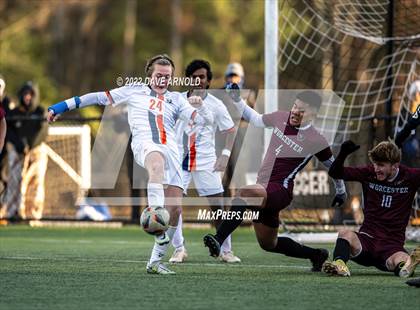 Thumbnail 1 in Worcester Academy vs. Milton Academy (NEPSAC Class A Final) photogallery.