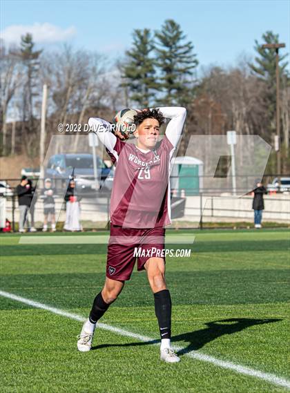 Thumbnail 1 in Worcester Academy vs. Milton Academy (NEPSAC Class A Final) photogallery.