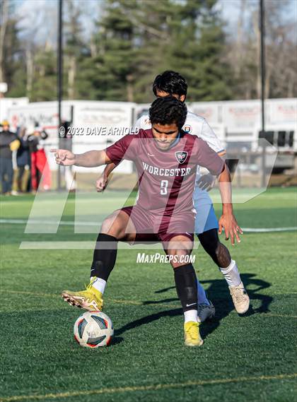 Thumbnail 1 in Worcester Academy vs. Milton Academy (NEPSAC Class A Final) photogallery.