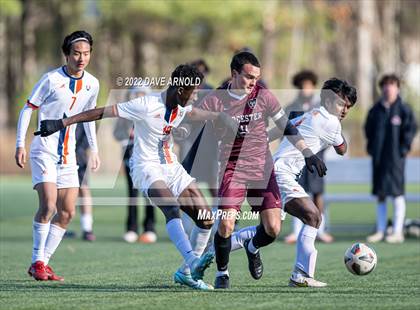 Thumbnail 3 in Worcester Academy vs. Milton Academy (NEPSAC Class A Final) photogallery.