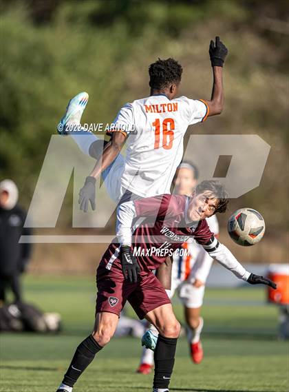 Thumbnail 1 in Worcester Academy vs. Milton Academy (NEPSAC Class A Final) photogallery.