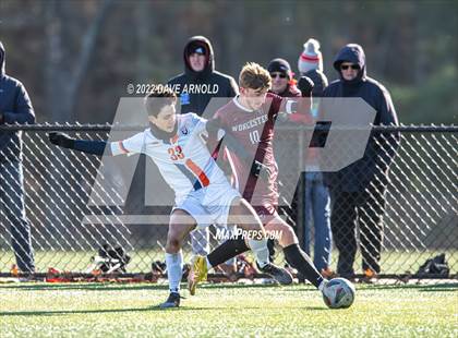 Thumbnail 3 in Worcester Academy vs. Milton Academy (NEPSAC Class A Final) photogallery.