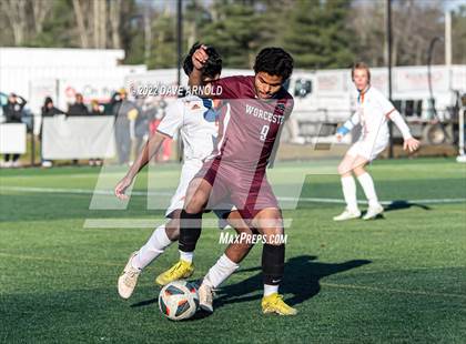 Thumbnail 2 in Worcester Academy vs. Milton Academy (NEPSAC Class A Final) photogallery.