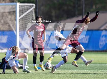Thumbnail 3 in Worcester Academy vs. Milton Academy (NEPSAC Class A Final) photogallery.