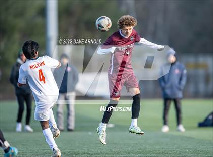 Thumbnail 2 in Worcester Academy vs. Milton Academy (NEPSAC Class A Final) photogallery.