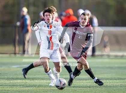 Thumbnail 2 in Worcester Academy vs. Milton Academy (NEPSAC Class A Final) photogallery.