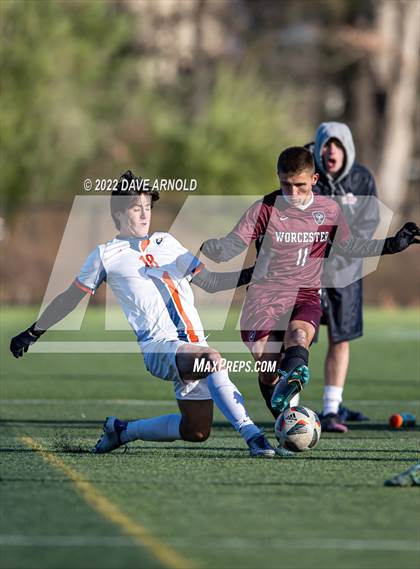 Thumbnail 3 in Worcester Academy vs. Milton Academy (NEPSAC Class A Final) photogallery.