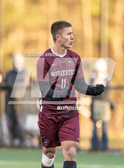 Thumbnail 3 in Worcester Academy vs. Milton Academy (NEPSAC Class A Final) photogallery.