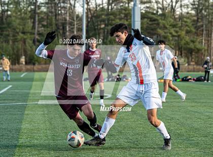 Thumbnail 2 in Worcester Academy vs. Milton Academy (NEPSAC Class A Final) photogallery.