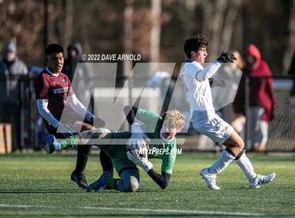 Thumbnail 2 in Worcester Academy vs. Milton Academy (NEPSAC Class A Final) photogallery.