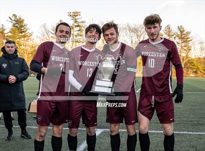 Thumbnail 3 in Worcester Academy vs. Milton Academy (NEPSAC Class A Final) photogallery.