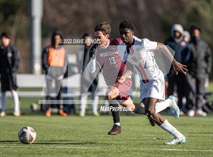Thumbnail 3 in Worcester Academy vs. Milton Academy (NEPSAC Class A Final) photogallery.