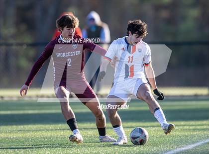 Thumbnail 2 in Worcester Academy vs. Milton Academy (NEPSAC Class A Final) photogallery.