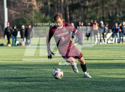 Thumbnail 3 in Worcester Academy vs. Milton Academy (NEPSAC Class A Final) photogallery.