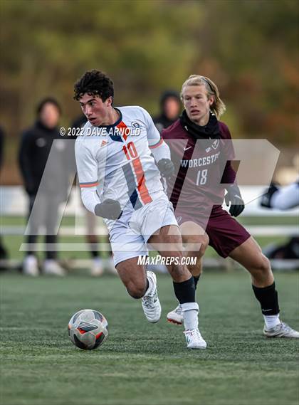 Thumbnail 2 in Worcester Academy vs. Milton Academy (NEPSAC Class A Final) photogallery.