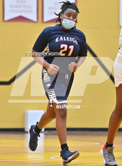 Thumbnail 3 in Raleigh Christian Academy vs  Mount Zion Christian Academy (Bull City Classic Holiday Invitational) photogallery.