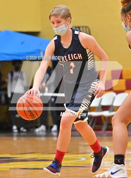 Thumbnail 3 in Raleigh Christian Academy vs  Mount Zion Christian Academy (Bull City Classic Holiday Invitational) photogallery.