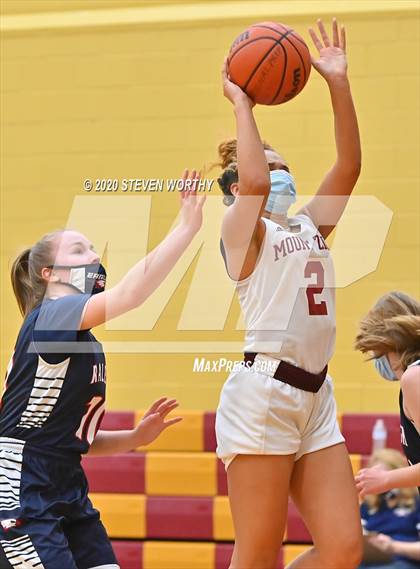 Thumbnail 3 in Raleigh Christian Academy vs  Mount Zion Christian Academy (Bull City Classic Holiday Invitational) photogallery.