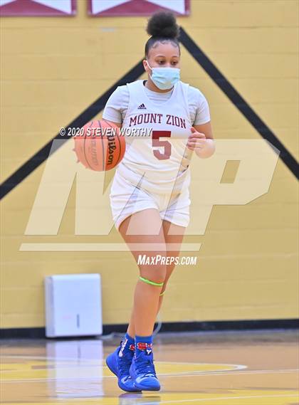Thumbnail 3 in Raleigh Christian Academy vs  Mount Zion Christian Academy (Bull City Classic Holiday Invitational) photogallery.