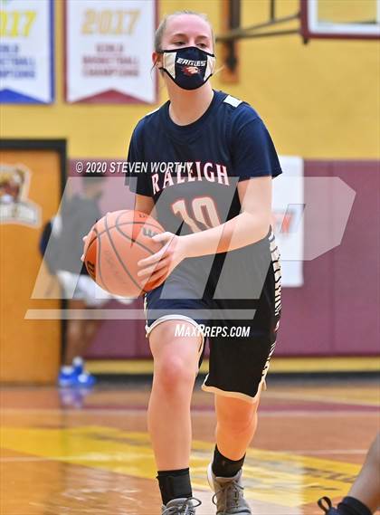 Thumbnail 3 in Raleigh Christian Academy vs  Mount Zion Christian Academy (Bull City Classic Holiday Invitational) photogallery.