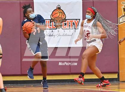 Thumbnail 2 in Raleigh Christian Academy vs  Mount Zion Christian Academy (Bull City Classic Holiday Invitational) photogallery.