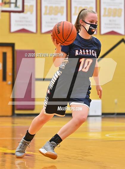 Thumbnail 3 in Raleigh Christian Academy vs  Mount Zion Christian Academy (Bull City Classic Holiday Invitational) photogallery.