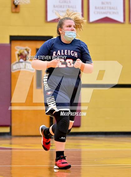 Thumbnail 2 in Raleigh Christian Academy vs  Mount Zion Christian Academy (Bull City Classic Holiday Invitational) photogallery.