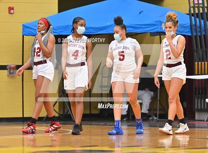 Thumbnail 2 in Raleigh Christian Academy vs  Mount Zion Christian Academy (Bull City Classic Holiday Invitational) photogallery.