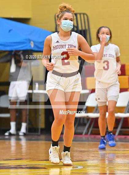 Thumbnail 1 in Raleigh Christian Academy vs  Mount Zion Christian Academy (Bull City Classic Holiday Invitational) photogallery.