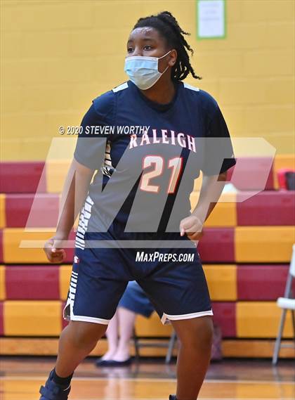 Thumbnail 1 in Raleigh Christian Academy vs  Mount Zion Christian Academy (Bull City Classic Holiday Invitational) photogallery.