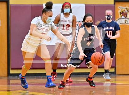 Thumbnail 3 in Raleigh Christian Academy vs  Mount Zion Christian Academy (Bull City Classic Holiday Invitational) photogallery.