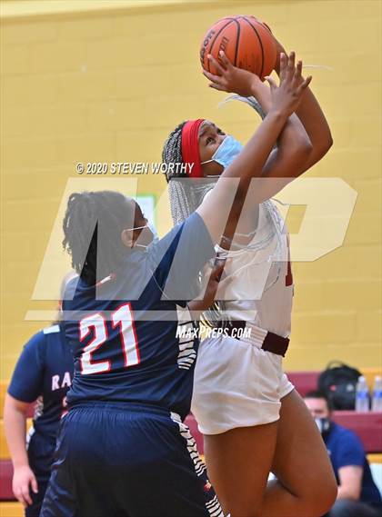 Thumbnail 1 in Raleigh Christian Academy vs  Mount Zion Christian Academy (Bull City Classic Holiday Invitational) photogallery.