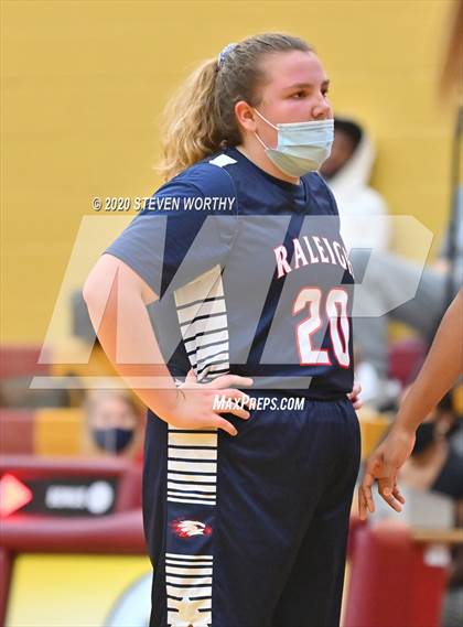 Thumbnail 2 in Raleigh Christian Academy vs  Mount Zion Christian Academy (Bull City Classic Holiday Invitational) photogallery.