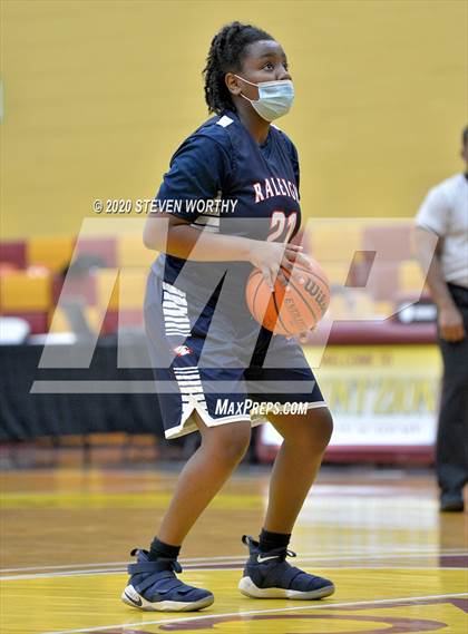 Thumbnail 2 in Raleigh Christian Academy vs  Mount Zion Christian Academy (Bull City Classic Holiday Invitational) photogallery.