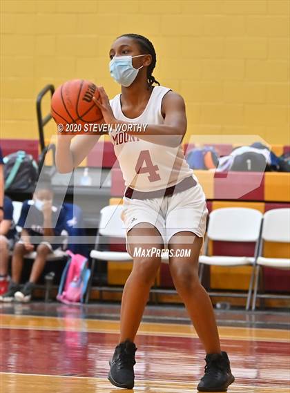 Thumbnail 1 in Raleigh Christian Academy vs  Mount Zion Christian Academy (Bull City Classic Holiday Invitational) photogallery.