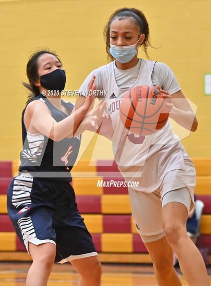 Thumbnail 2 in Raleigh Christian Academy vs  Mount Zion Christian Academy (Bull City Classic Holiday Invitational) photogallery.
