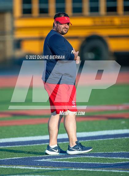 Thumbnail 1 in Henry County vs Christian Brothers (Scrimmage) photogallery.
