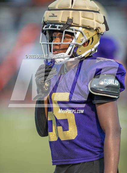 Thumbnail 1 in Henry County vs Christian Brothers (Scrimmage) photogallery.