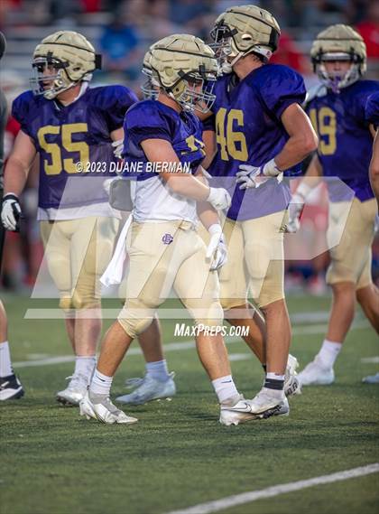 Thumbnail 3 in Henry County vs Christian Brothers (Scrimmage) photogallery.