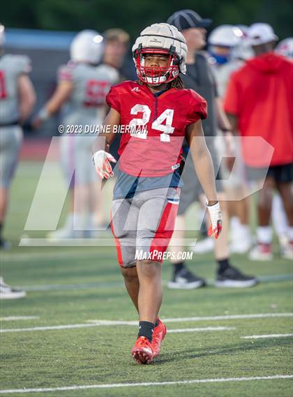 Thumbnail 3 in Henry County vs Christian Brothers (Scrimmage) photogallery.