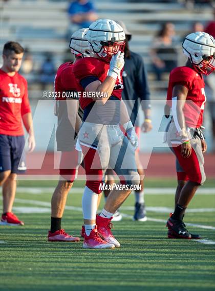 Thumbnail 3 in Henry County vs Christian Brothers (Scrimmage) photogallery.
