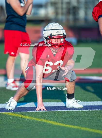 Thumbnail 1 in Henry County vs Christian Brothers (Scrimmage) photogallery.