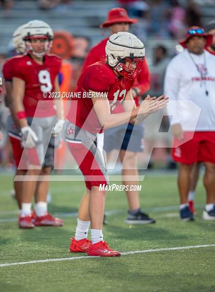 Thumbnail 2 in Henry County vs Christian Brothers (Scrimmage) photogallery.