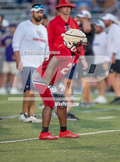 Thumbnail 2 in Henry County vs Christian Brothers (Scrimmage) photogallery.