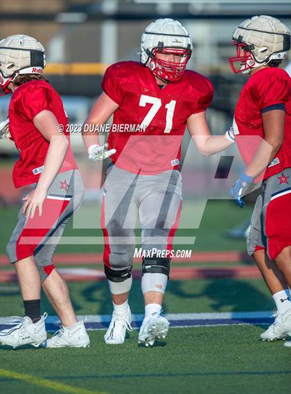 Thumbnail 3 in Henry County vs Christian Brothers (Scrimmage) photogallery.